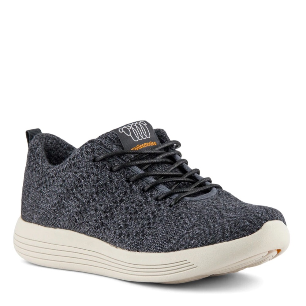 Woolloomooloo Shirley Sneakers Australian Merino Wool Black Size 41